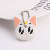 Cute Cartoon Keychain Silicone Stitch Protective Key Case Cover for Key Control Dust Cap Holder Gift Women Key Chain
